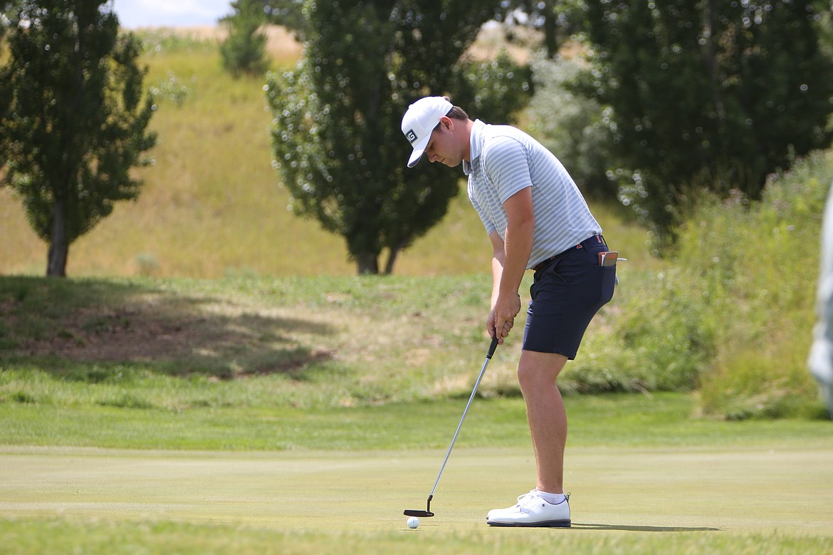 Bellvue’s Max Herendeen finished in second place of the WA Golf Men’s Amateur Championship last week, posting a total gross score of 205.