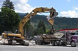 WILD ART-Old Troy Town Pump store gets demolished