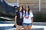 Two Moses Lake wrestlers compete at 14U women’s national duals