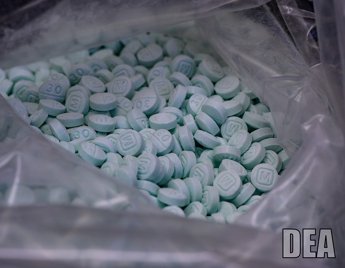 Investigators say fentanyl pills similar to those shown here were found during a search of Chriss U. Wright’s car as he attempted to enter the Beyond Wonderland EDM festival at The Gorge in June. Since a shooting at the venue last year, Live Nation has increased security there.