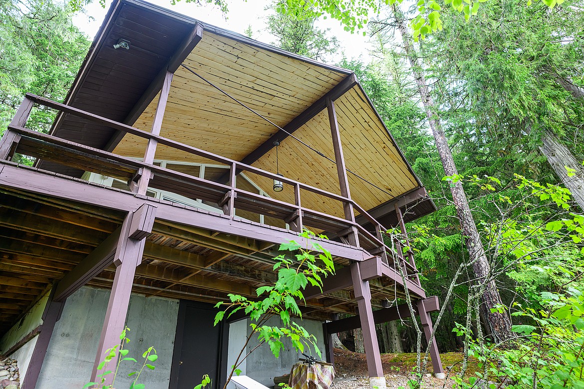 The Graff family home on Lake McDonald. (Chris Peterson/Hungry Horse News)