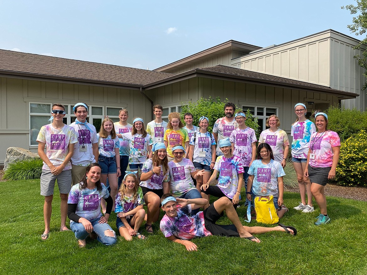 Campers and faculty at Camp Festival Amadeus. (Courtesy photo)