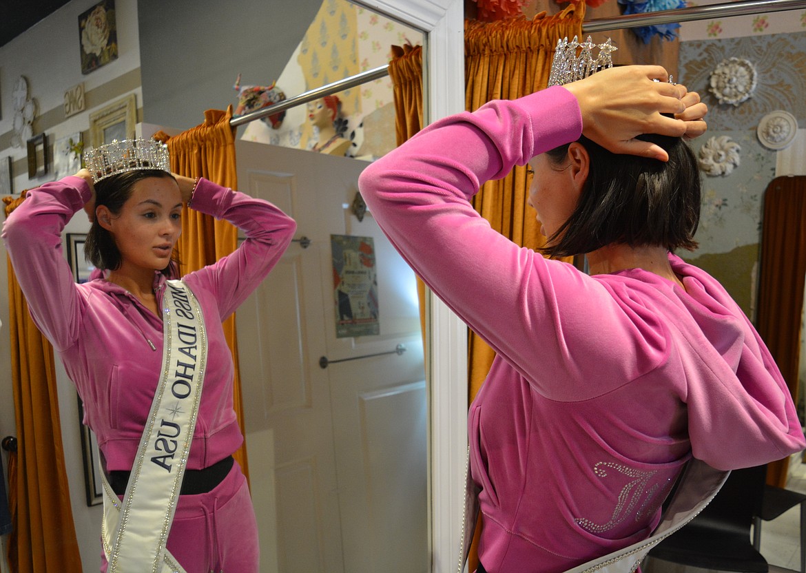 Kaitlyn Widmyer, 28, of Coeur d'Alene was recently crowned Miss Idaho and is going on to compete in the Miss USA competition in Hollywood on August 3 and 4.