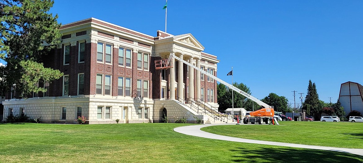 Repairs to the Grant County Courthouse are almost complete. When the repairs are done county officials will have a ceremony to open the building’s original time capsule.