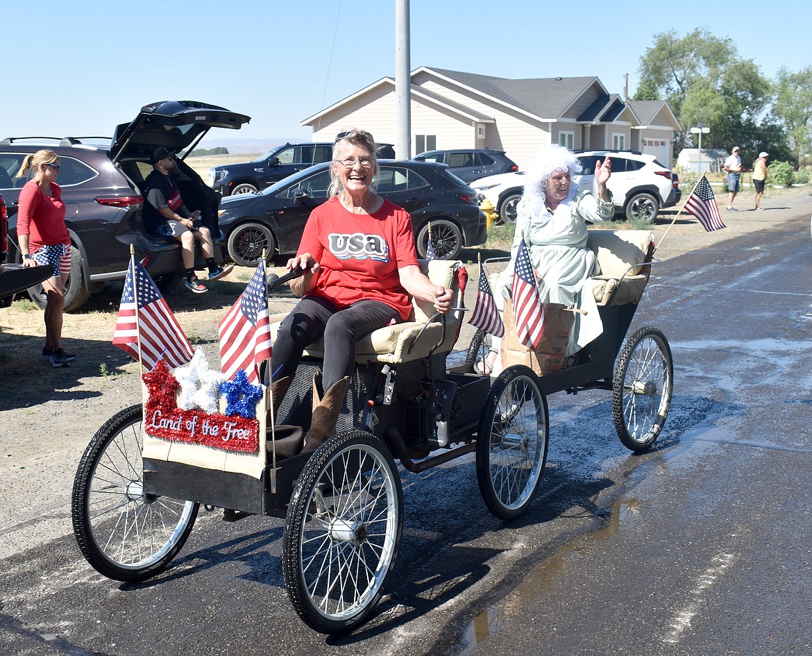 The residents of George and lots of visitors showed up on July 4 to celebrate America’s birthday. Full coverage of their annual Freedom Celebration will be in Tuesday’s Lifestyle section of the Columbia Basin Herald.