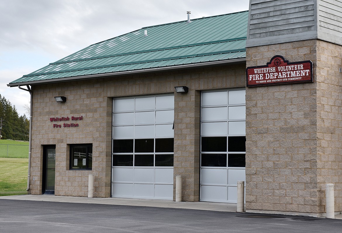 The Whitefish Rural Fire Station is near the intersection of Whitefish Stage and Hodgson roads. (Heidi Desch/Daily Inter Lake)