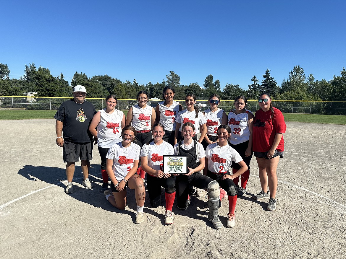 The 14U Washington Rage took second at last weekend’s USSSA Fun in the Sun tournament in Kent, falling 8-7 in the championship game on a walk-off hit by the Island Vipers.