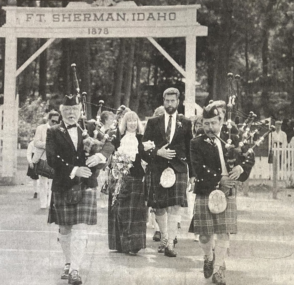 Some locals reacted poorly to bagpipe music. But, in 1989, the NIC Summer Piping School brought Alaskans Pat Sorenson and Mark Ryan together in marriage.