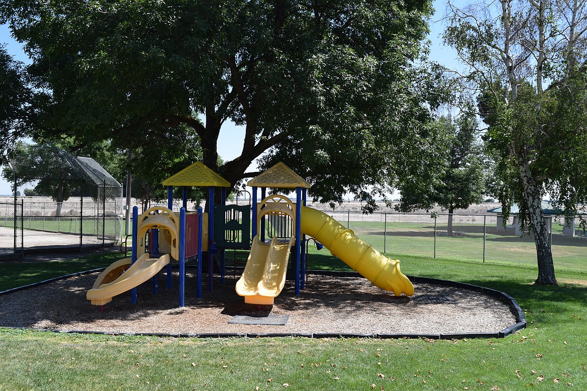 The playground at East Park will see some adjustments to its surroundings as the softball field adjacent to it is moved to make way for a new aquatic center as the city of Quincy works to implement its parks plan over the next six years. East Park wraps around the ball field and is near the City of Quincy Skate Park, pump track and Quincy Aquatic Center. It is the first park travelers see on the left side of Road 10 NW as they enter the city from the east.