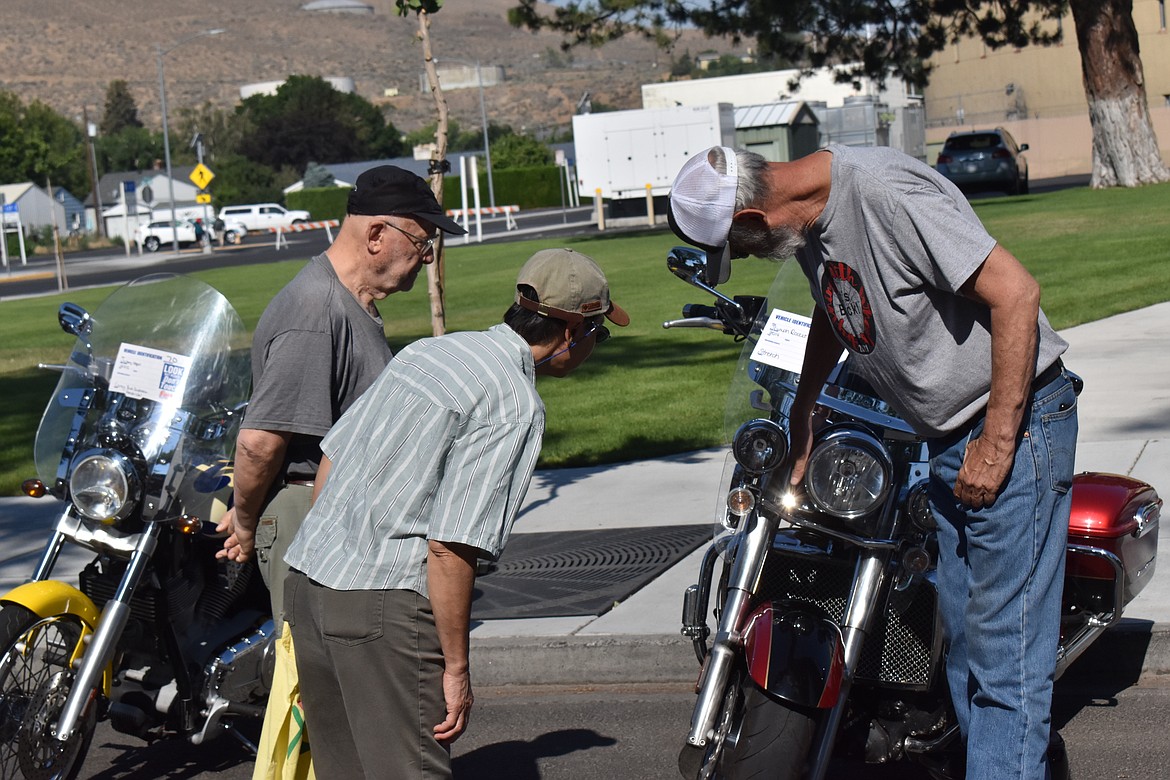 The Anything with Wheels Car Show & Shine in Ephrata really means anything with wheels; the show featured not only cars but motorcycles and even bicycles.