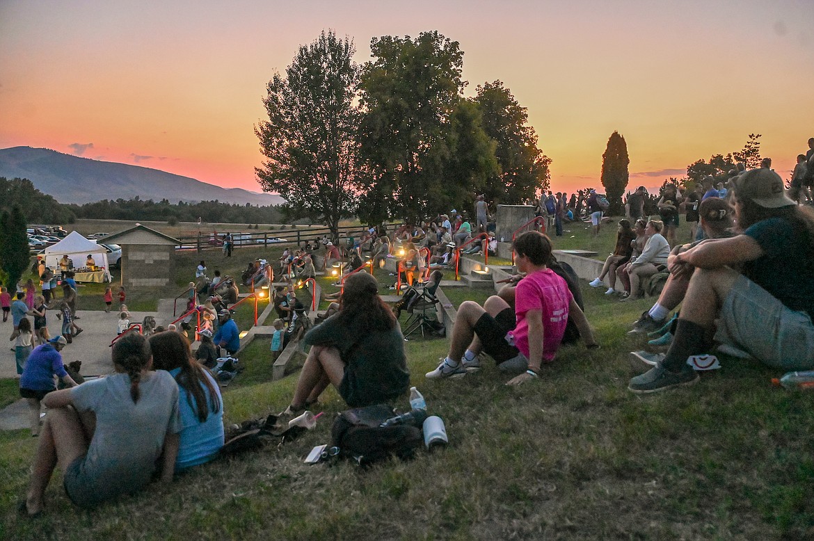 Good Old Days kicked off Friday night with a barbecue and dance at the amphitheater in St. Ignatius. (Christa Umphrey photo)