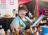 New shop specializes in costume jewelry, art classes