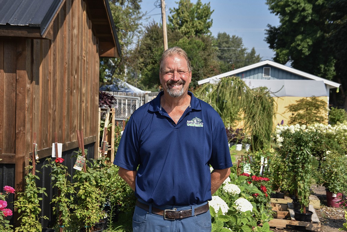 Michael Connolly, owner of Connolly's Nursery in Evergreen, has been in the horticulture business for over 30 years. (Kate Heston/Daily Inter Lake)