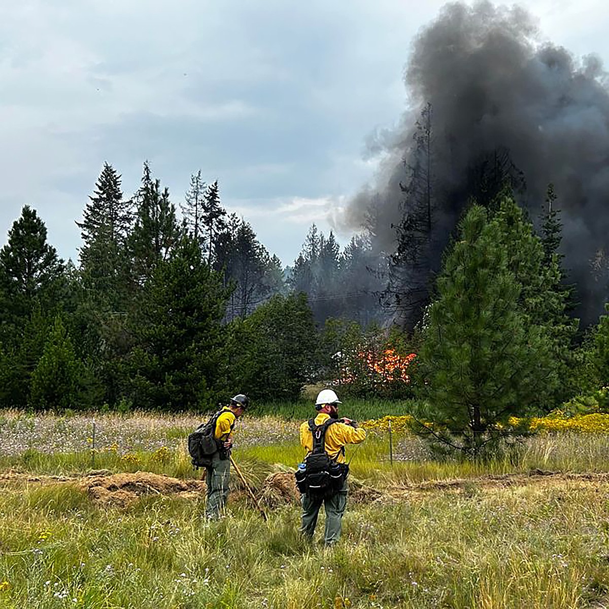 Sable Ridge Fire Sagle fire destroys two homes | Bonner County Daily Bee