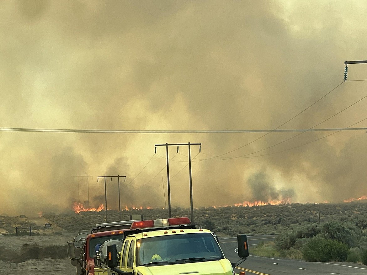 The Big Horn fire raged in Eastern Klickitat County last week. Wildfires, and people’s thoughts and feelings about them, will be the subject of Wildfire Safety Day at the Moses Lake Museum & Art Center.