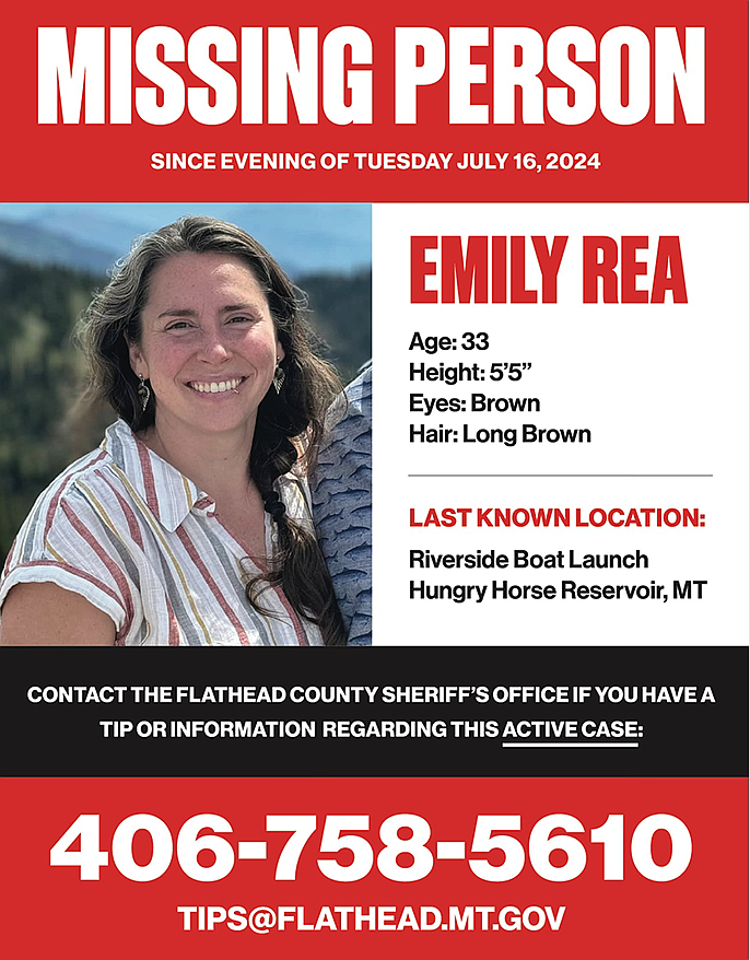 Missing poster for Emily Rea. (photo provided)