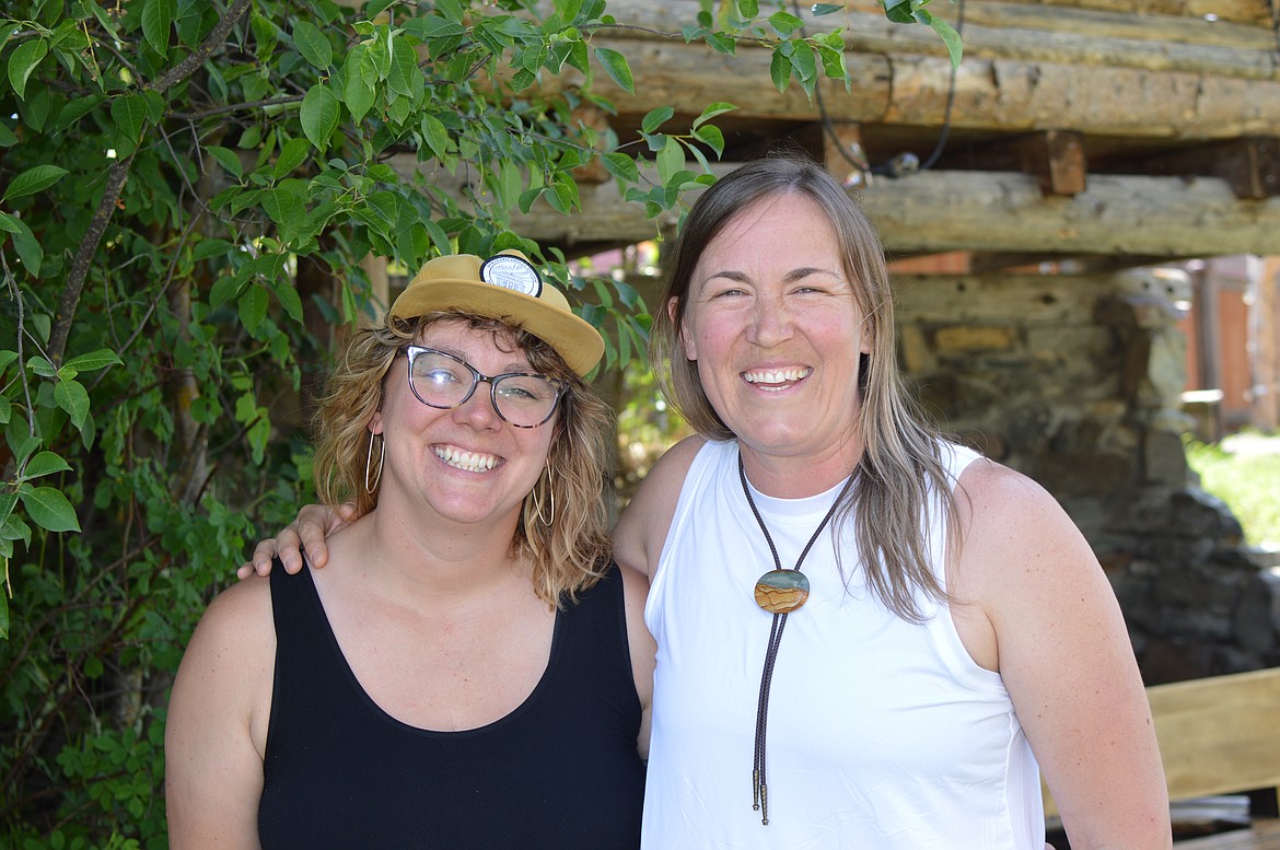 Austin Wallis and Katie Griffis are the managers of the Northern Lights Saloon in Polebridge. (Summer Zalesky/Daily Inter Lake)