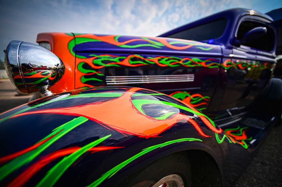 A 1934 Chevy Coupe at the Evergreen Show 'N Shine at Conlin's Furniture on Saturday, Aug. 3. (Casey Kreider/Daily Inter Lake)