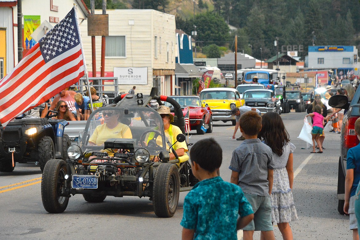 Whether it was a dune buggy, a side by side, your trusty horse, or a classic car driving in the Mineral County Fair Parade is a summer tradition. (Mineral Independent/Amy Quinlivan)