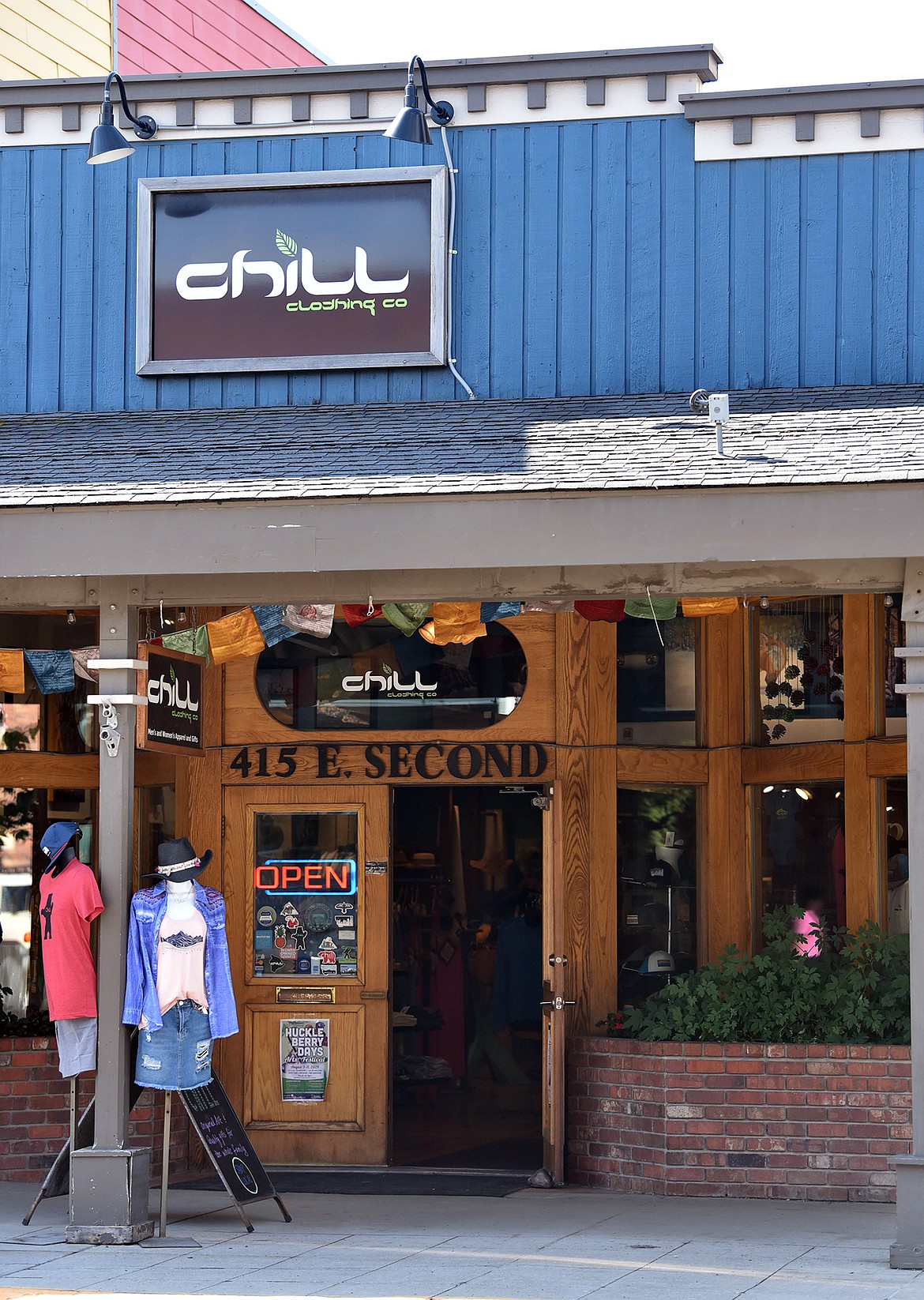 Chill Clothing Company has been operating at 415 East Second Street for almost 11 years. (Julie Engler/Whitefish Pilot)