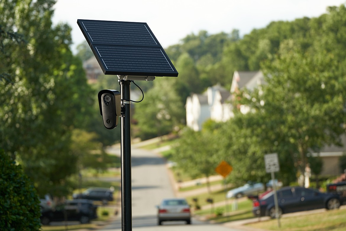 Enforcement and traffic monitoring cameras are one tool in law enforcement's toolbox to solve crimes and enforce the law. The model shown here from Flock Safety can read license plates which law enforcement can use to track movement of suspects. Others can monitor speed and an automated violation can be mailed to speeders.