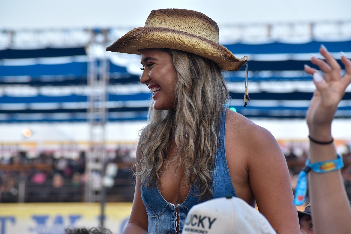 Many Shedders sported cowboy hats of different styles and paired them with smiles throughout the weekend at Watershed.