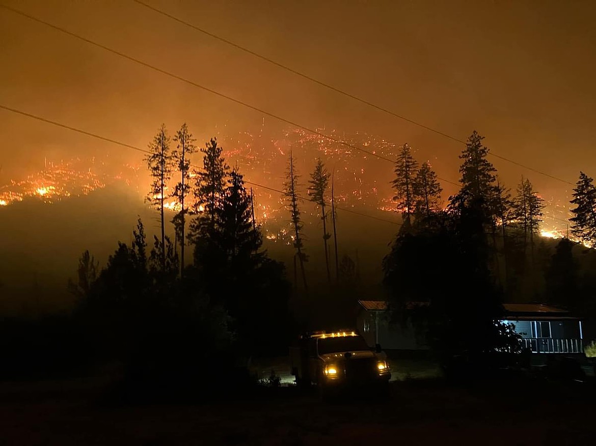 On July 24, the Grand Coulee Vol Fire Department sent out crews to help with the Swawilla Fire which was located on the Colville Reservation. The crews assisted hand crews with back burns. The fire burned around 53,500 acres but is almost fully contained.