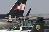 Trump plane heading to Montana rally was diverted but landed safely nearby, airport staff says