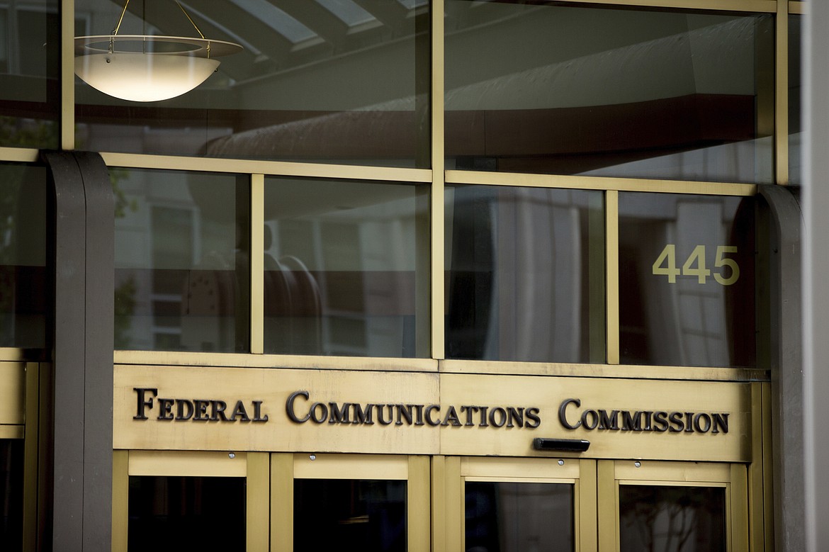 The Federal Communications Commission building is pictured, June 19, 2015, in Washington. (AP Photo/Andrew Harnik, File)