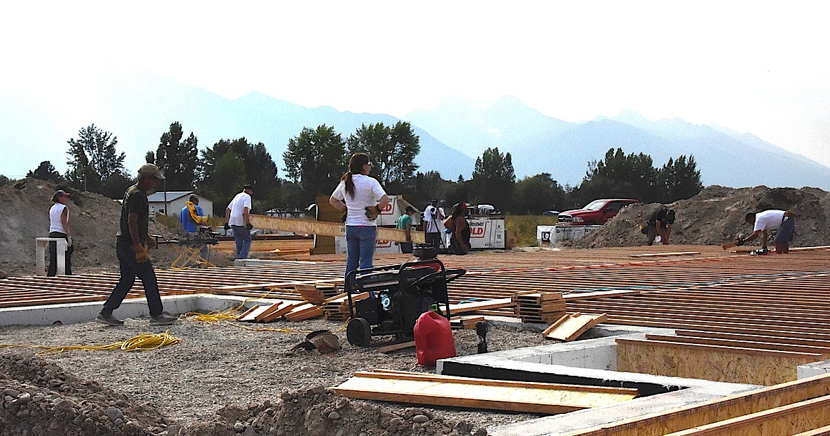 Building Blitz: The community comes together to build Jake’s house