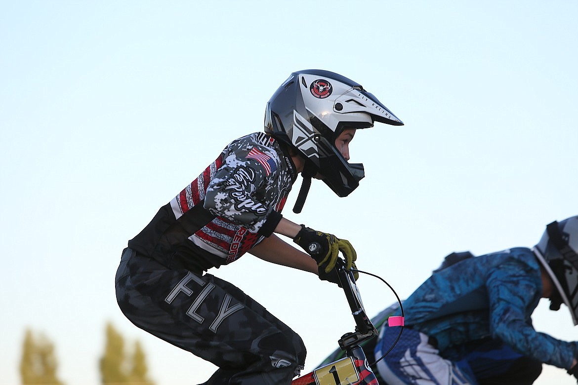 A rider competes at the 2022 Race for Life at the Larson BMX Track in Moses Lake. The 2024 Race for Life Series begins Friday.