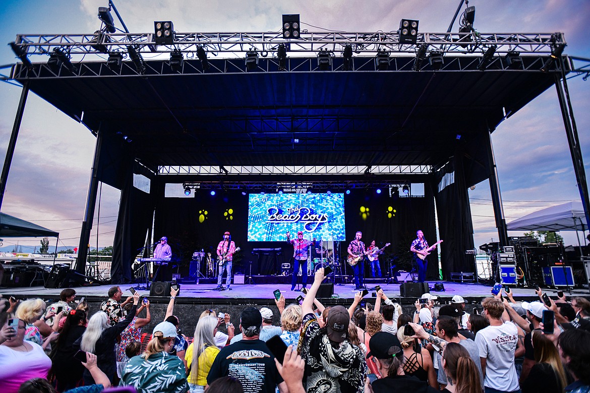 The Beach Boys perform at the Northwest Montana Fair on Tuesday, Aug. 13. (Casey Kreider/Daily Inter Lake)