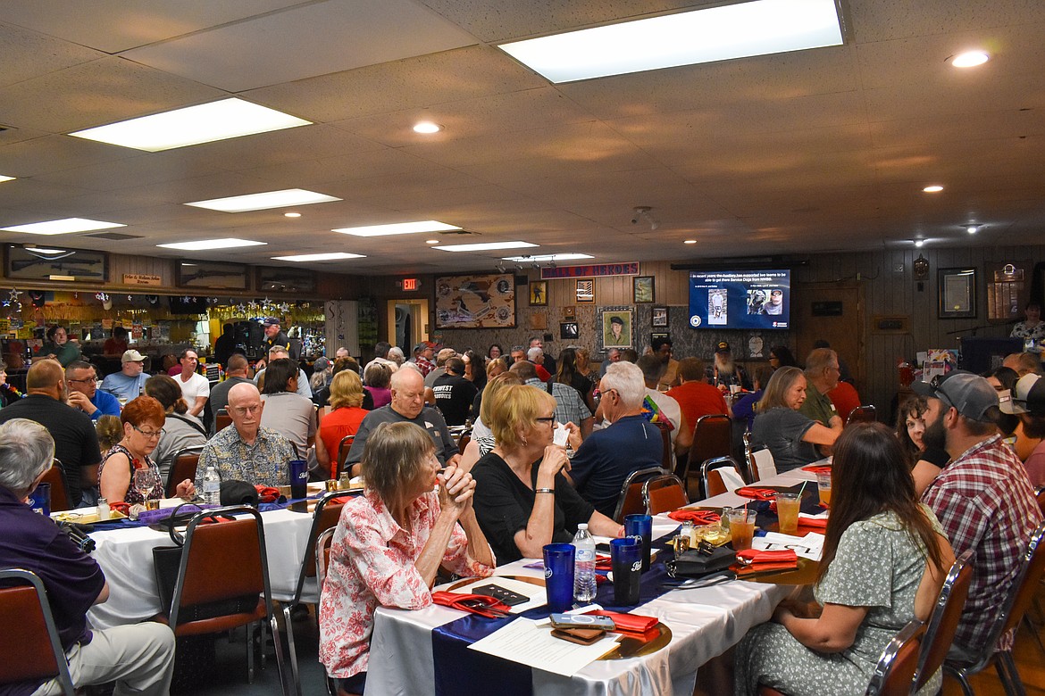 The fundraiser for Northwest Battle Buddies at the American Legion Art Semro Post 28 had more than 100 people turn out to raise in excess of $10,000 for the nonprofit.