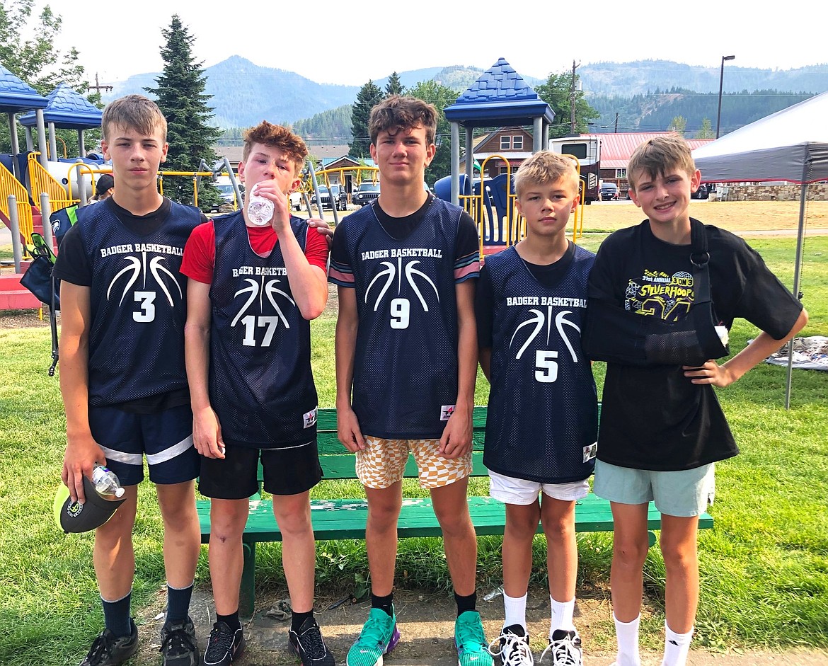 Shane Rice, Dallin Baisden, Brecken Miller, Weston Cartwright-Kissee and Brydin Weymer competed in the 7th and 8th grade division.