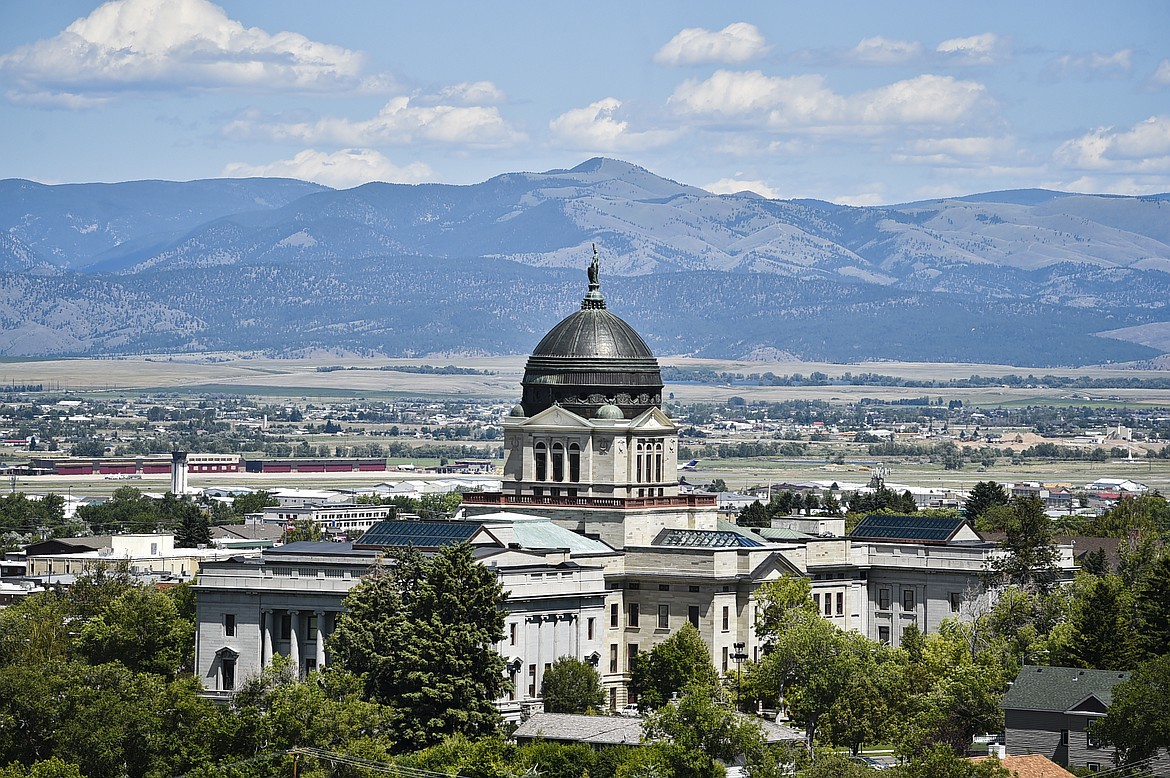 The Montana State Capitol is shown on July 13, 2020, in Helena, Mont. (Thom Bridge/Independent Record via AP, File)