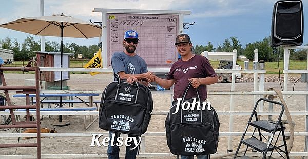 Winners from the Blackjack Roping Arena. (Photo provided)