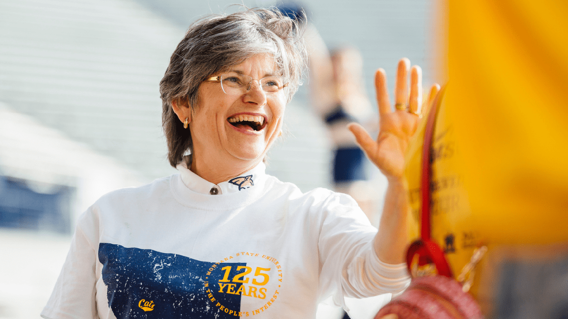 Montana State University President Waded Cruzado. (MSU photo)