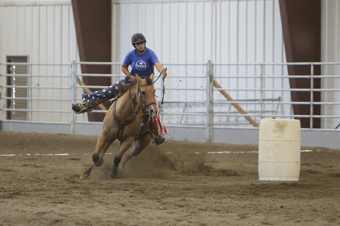 Both keyhole and barrel racing events were held on Friday afternoon, two of the 16 events the Grant County Youth Equine Program hosted this week at the Grant County Fair.