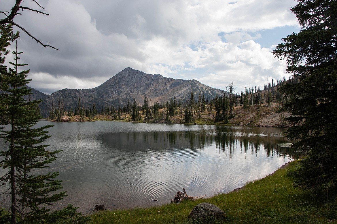 An alpine lake above Upper Holland Lake. (Kate Heston/Daily Inter Lake)