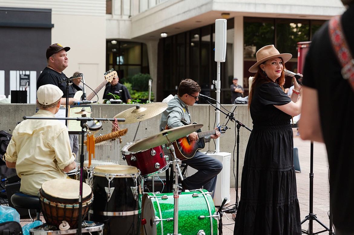 The Side Project will perform the final show in the Moses Lake Creative District’s Summer Concert Series Friday at McCosh Park.