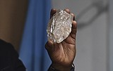 The biggest diamond in over a century is found in Botswana -- a whopping 2,492 carats