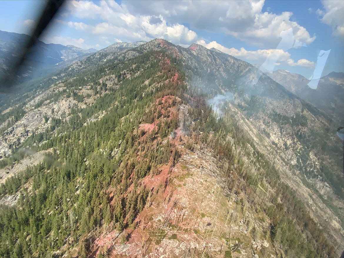 The Pioneer Fire had optimal conditions which allowed aerial resources to drop fire retardant in strategic locations along the ridgeline between Boulder and Rainbow drainages up towards Sawtooth Ridge according to Inciweb on Aug. 15. The pioneer fire is the second-largest fire in WA.