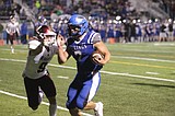 Picking right up: Cady has two of Coeur d'Alene's three interceptions in win over recent Idaho power Rigby
