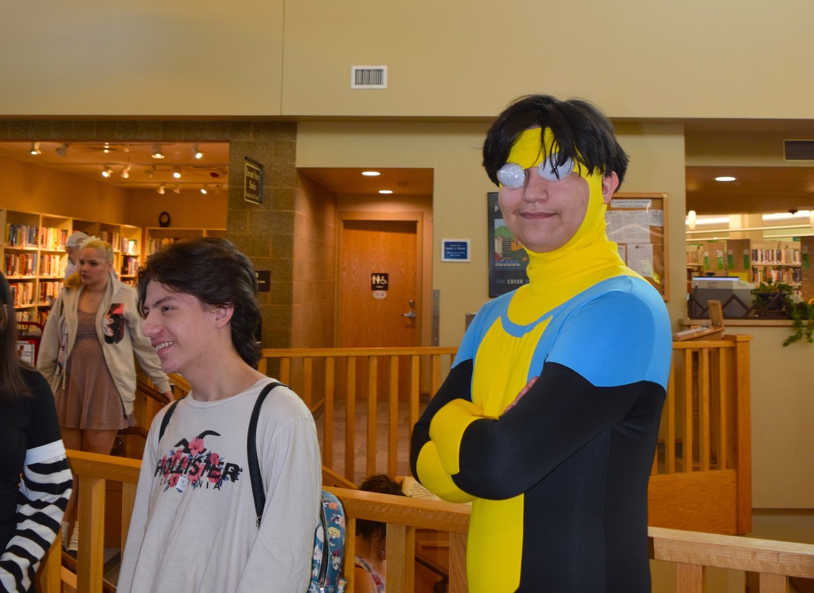 Darious Caye came to Coeur d'Con as the title character from the show "Invincible."