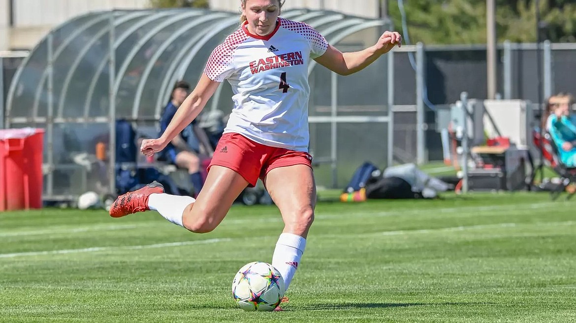 Aided by goals from Kendall Moore and Katrina Kupp, the Eastern women's soccer team took down South Dakota 2-0 on Sunday.