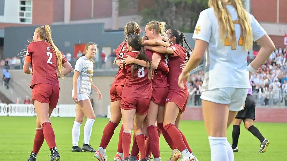 The Washington State women's soccer team bested Idaho 2-1 on Sunday.