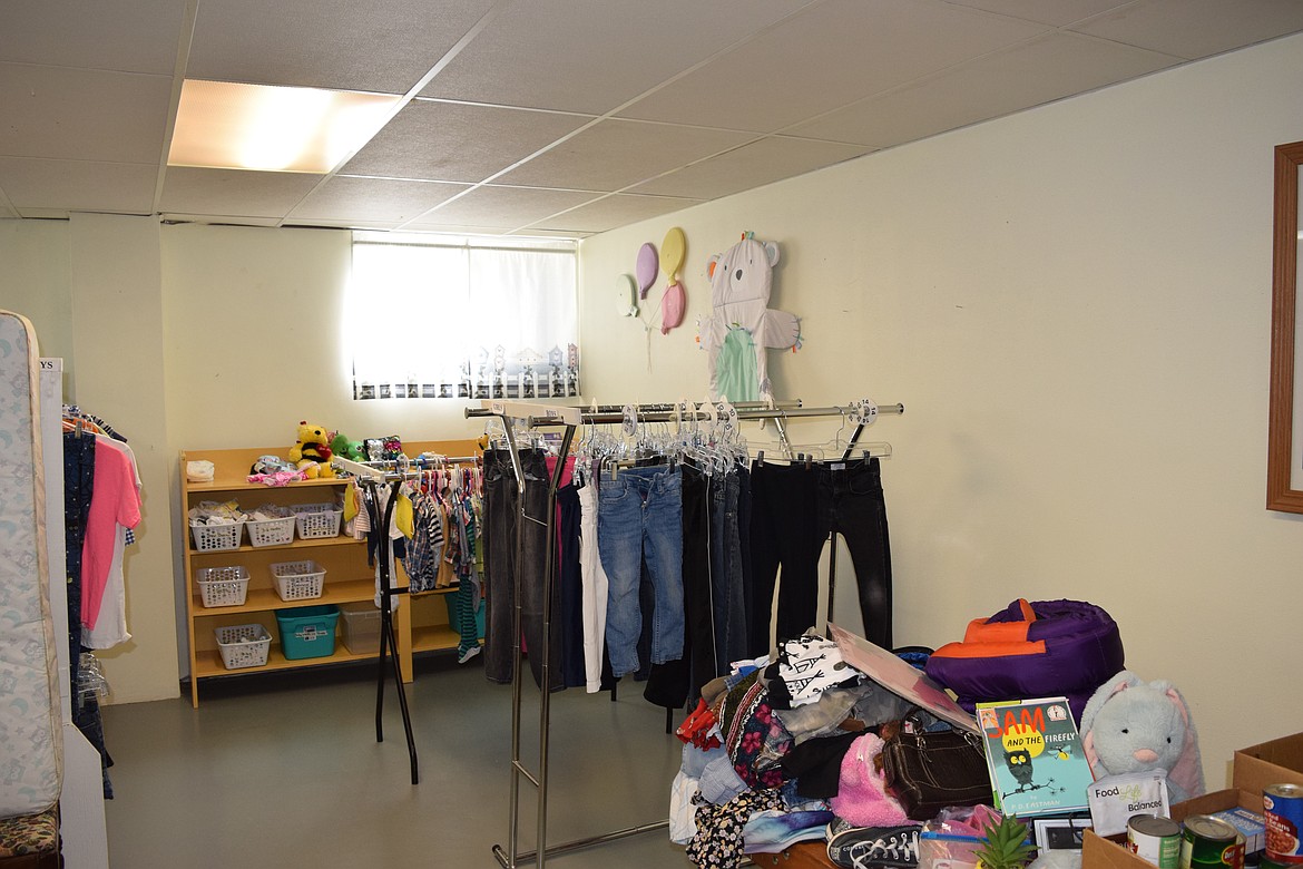 The Seventh-Day Adventist Church in Ephrata offers a variety of children's clothing and other items to help families in need through its clothing bank.