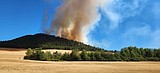 Crews battle County Line Fire near Worley
