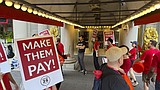 Thousands of US hotel workers strike over Labor Day weekend