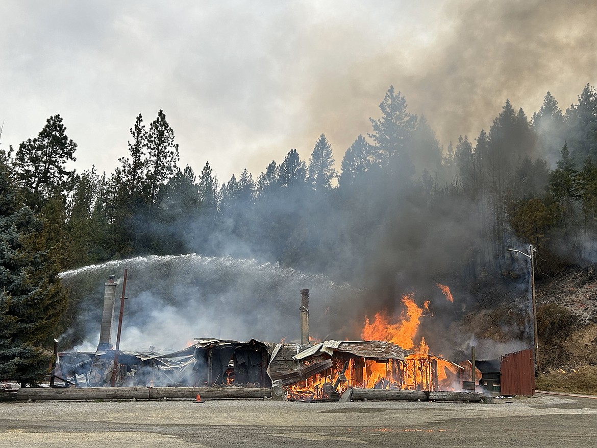 Fire destroys historic Wolf Lodge Steakhouse in Coeur d'Alene | Coeur d ...